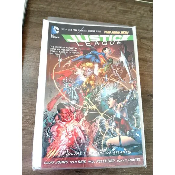 DC Comics Justice League The New 52 Vol. 1-8 Graphic Novels Geoff Johns